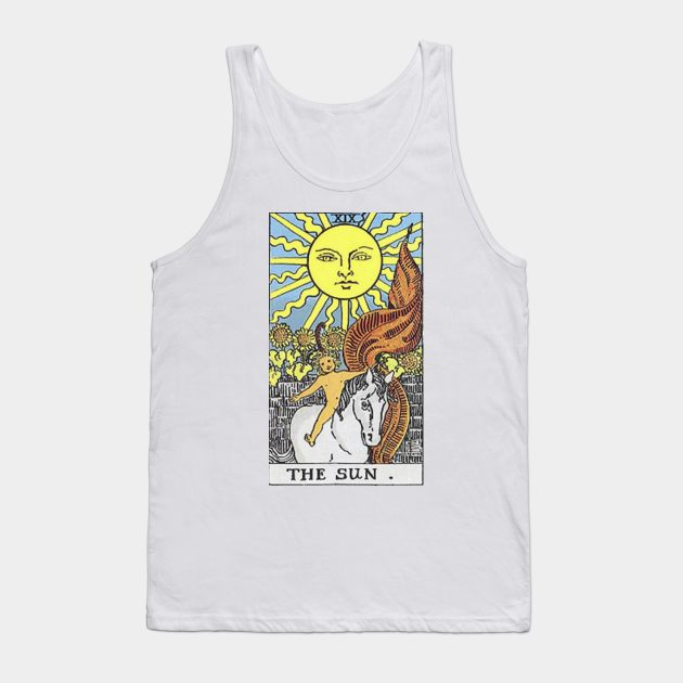 The Sun Tarot Tank Top by Phantastique